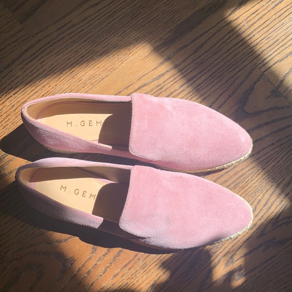 NEW unworn espadrille flats.